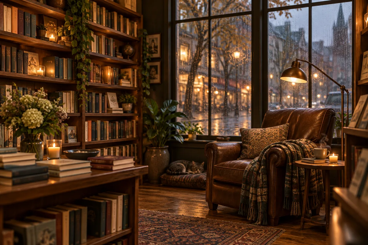 Independent bookshop — illustrative editorial image