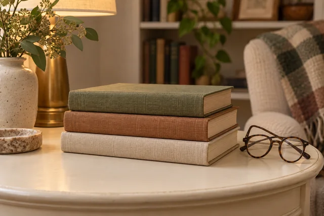 The weekend reading stack — illustrative product image